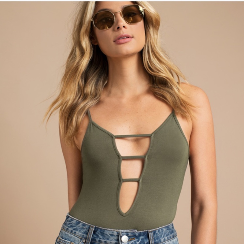 Tobi Cutout Front Bodysuit